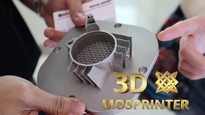 Промышленные 3D принтеры SLM - Деталь на платформе